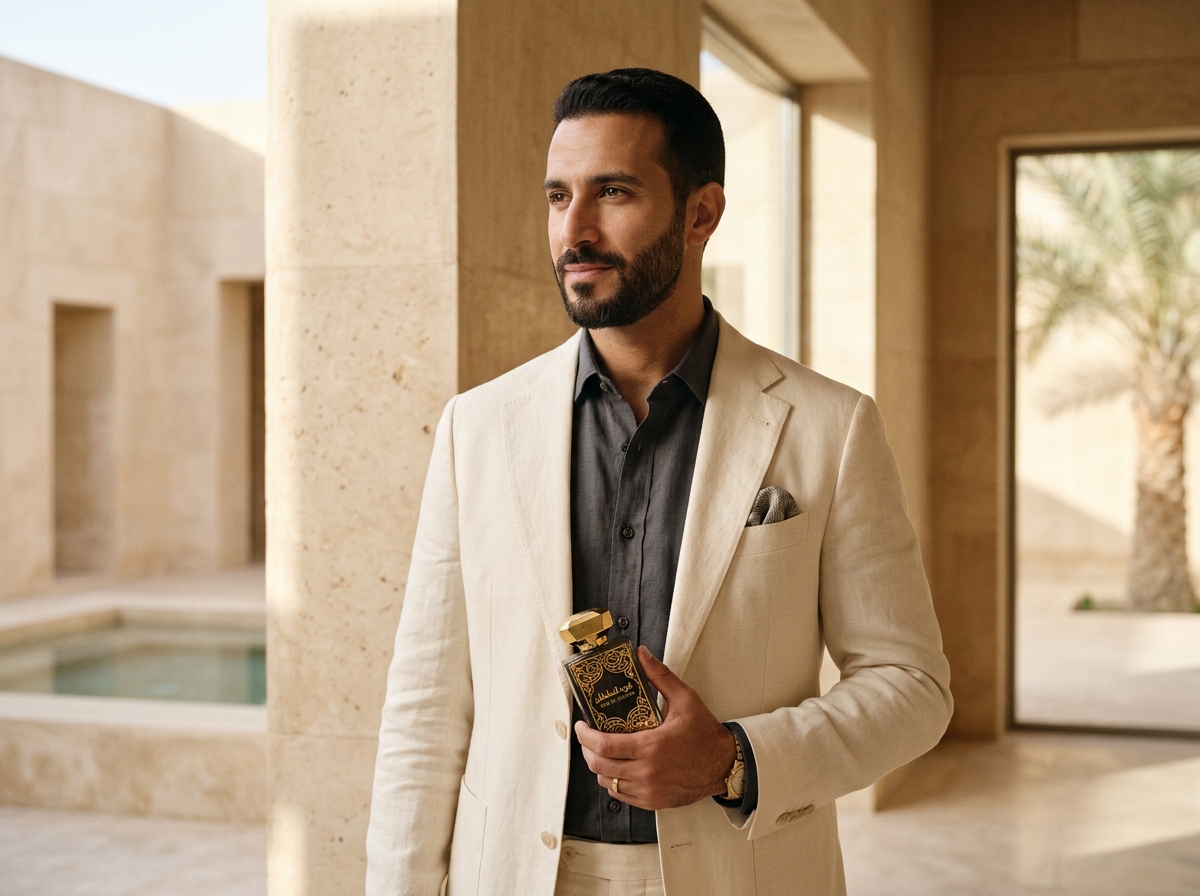 Bareilly Co. Ambassador and Arabian Oud Flacon