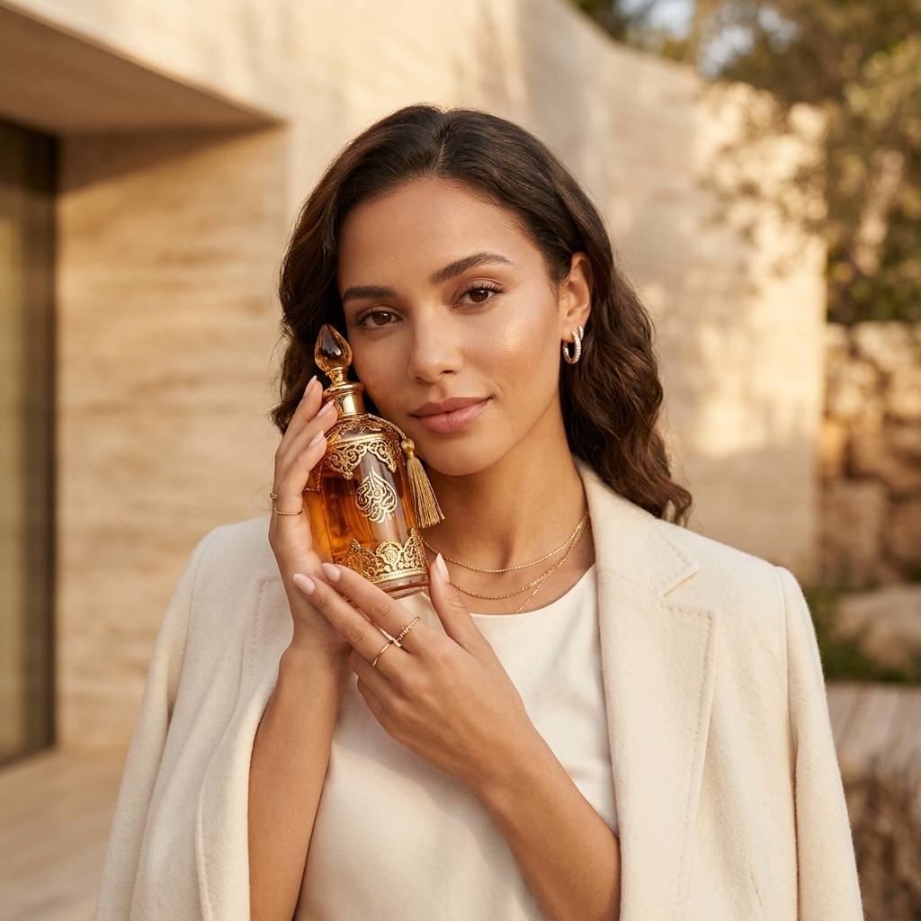 Bareilly Co. Arabian Extrait Campaign Model
